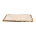 Buy Tray - Alf Vine Square Platter for Serving | Metal Trays for Kitchen Decor by De Maison Decor on IKIRU online store