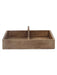 Buy Tray - Brown Wooden Solid Ardhan Serving Tray | Platter For Serveware & Dining Decor by House this on IKIRU online store