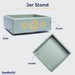 Buy Tray - Grey Revolving Jar Tray Organiser by bambaiSe on IKIRU online store