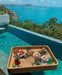 Buy Tray - Luxury Rectangle Floating Serving Tray For Pool | Beige Serveware by Tesu on IKIRU online store