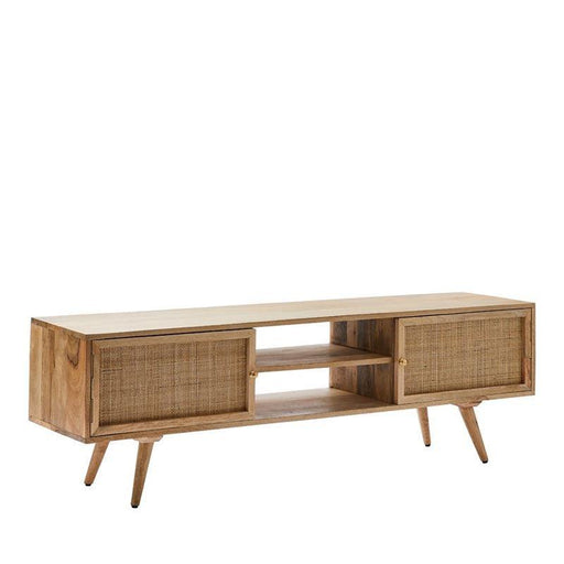 Buy TV Unit - Cotswold Media TV Unit Wooden Shelf Cabinet | Living Room Furniture by Home Glamour on IKIRU online store