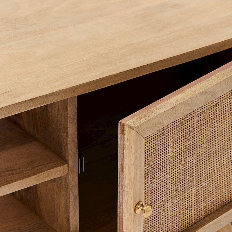 Buy TV Unit - Cotswold Media TV Unit Wooden Shelf Cabinet | Living Room Furniture by Home Glamour on IKIRU online store