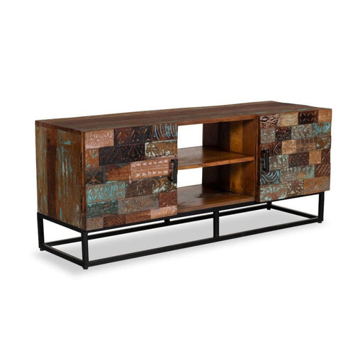 Buy TV Unit - Dylan TV Unit & Television Stand | Wooden Cabinet Shelf by Home Glamour on IKIRU online store