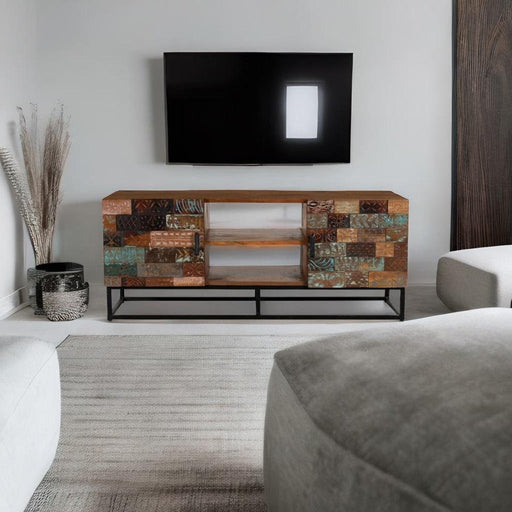 Buy TV Unit - Dylan TV Unit & Television Stand | Wooden Cabinet Shelf by Home Glamour on IKIRU online store