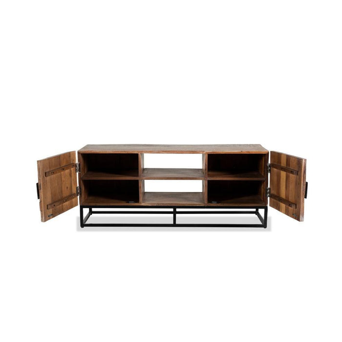 Buy TV Unit - Lincoln TV Stand | Wooden Console for Storage by Home Glamour on IKIRU online store