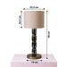 Buy - Valore Glass Table Lamp by Home Blitz on IKIRU online store