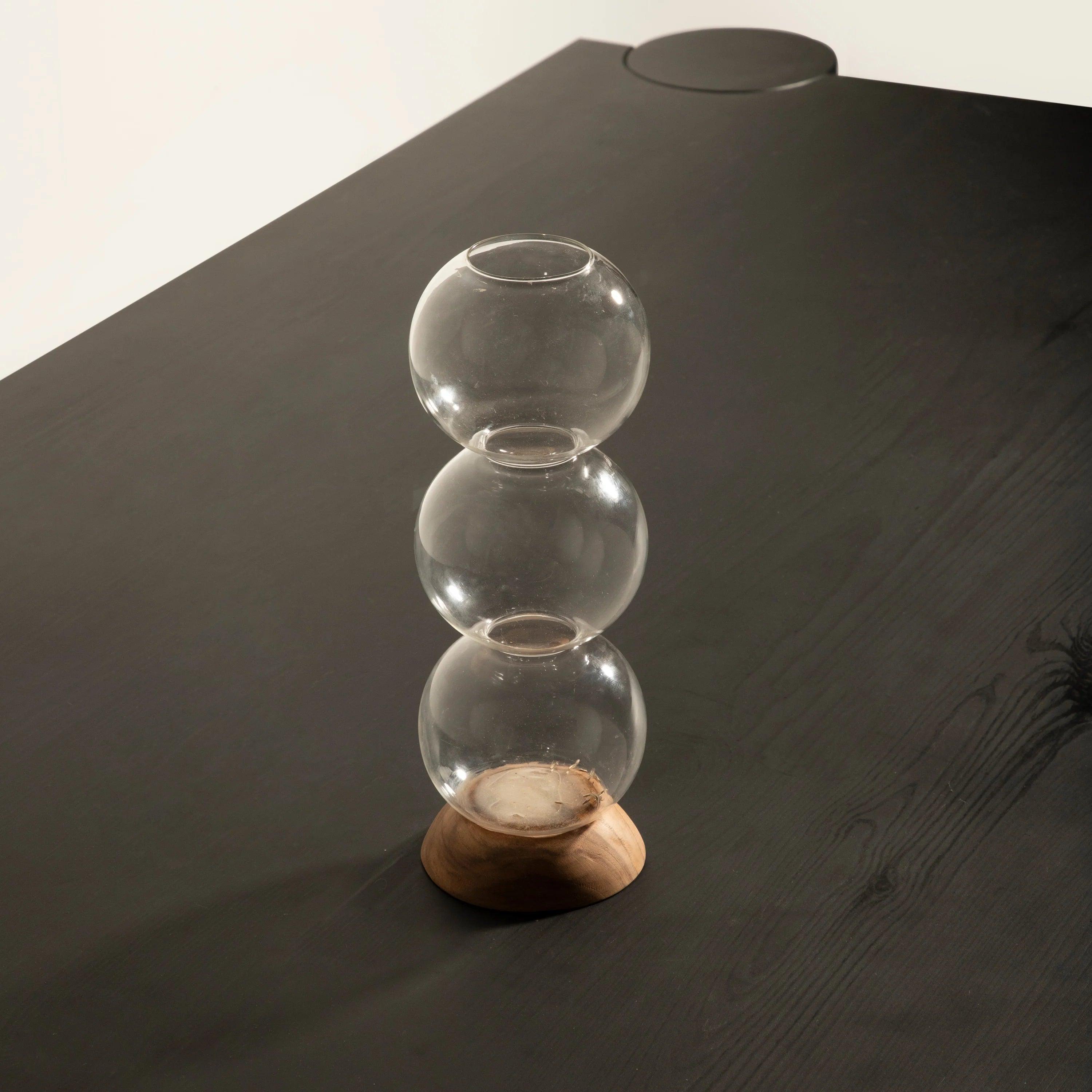 Buy Vase - Ball Pack Bud Vase Set of 3 Holder for Home Decor | Flowerpot Bowl by Objectry on IKIRU online store