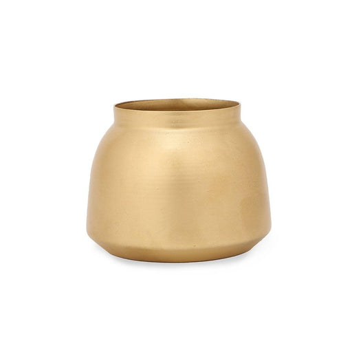Buy Vase - Colton Metallic Flower Vase For Home Decor | Decorative Golden Planter Stand by Home4U on IKIRU online store