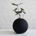 Buy Vase - Cooee Black Decorative Flower Pot | Ceramic Vase For Living Room & Table Decor by Purezento on IKIRU online store