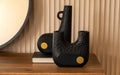 Buy Vase - Darby Wooden Black Flower Vase Single For Living Room & Table Decor by Orange Tree on IKIRU online store