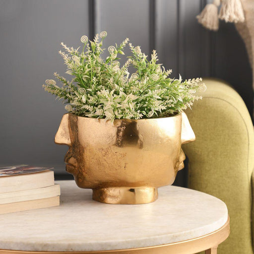 Buy Vase - Decorative Two Face Vase | Modern Abstract Planter Pot For Living Room & Home Decor by De Maison Decor on IKIRU online store