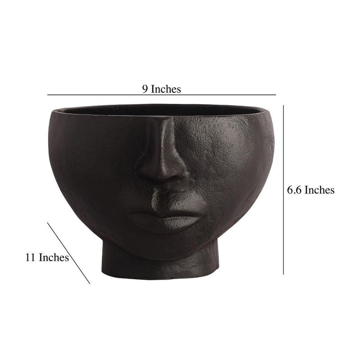 Buy Vase - Decorative Two Face Vase | Modern Abstract Planter Pot For Living Room & Home Decor by De Maison Decor on IKIRU online store