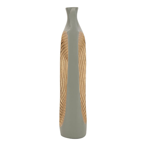 Buy Vase - Green Alloy Art Vase by De Maison Decor on IKIRU online store