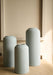 Buy Vase - Modern Ribbed Vase Set of 3 | Vase for Living Room by Arte Casa on IKIRU online store