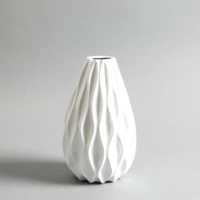 Buy Vase - Ocean Wave Vase For Home Decor | Planter For Table by Home4U on IKIRU online store