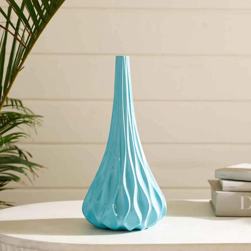 Buy Vase - Ocean Wave Vase For Home Decor | Planter For Table by Home4U on IKIRU online store