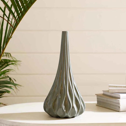 Buy Vase - Ocean Wave Vase For Home Decor | Planter For Table by Home4U on IKIRU online store