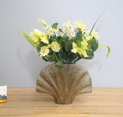 Buy Vase - Orient Gold Antique Flower Vase by Maison Modern on IKIRU online store