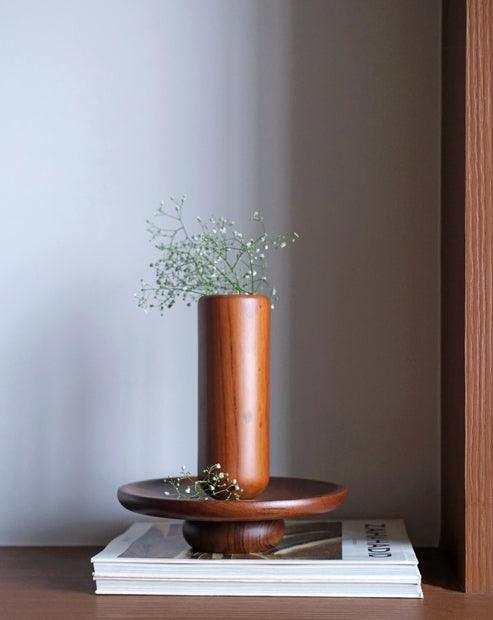 Buy Vase - Plato Vase for Home Decor | Fancy Vase for Flowers by Studio Indigene on IKIRU online store
