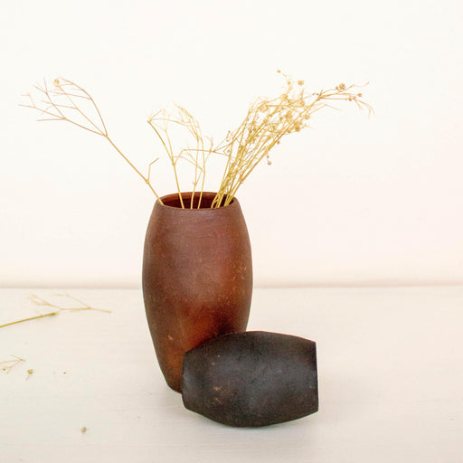 Buy Vase - Terracotta Miniature Flower Pots Set Of 2 | Decorative Vase For Living Room & Table Decor by Byora Homes on IKIRU online store