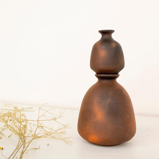 Buy Vase - Terracotta Miniature Pots | Miniature Combo of Vase and Incense Holder by Byora Homes on IKIRU online store