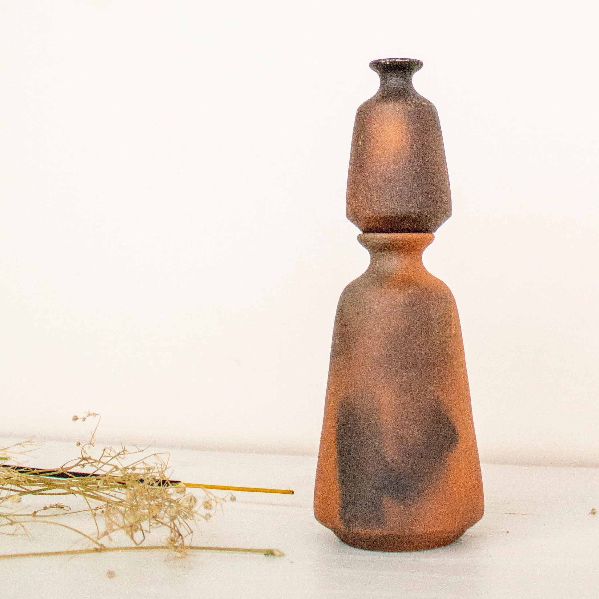 Buy Vase - Terracotta Miniature Pots | Miniature Combo of Vase and Incense Holder Vol 3 by Byora Homes on IKIRU online store