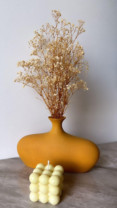 Buy Vase - Yellow Scattered Vase | Flower Pot For Home Decor by IDIKA Living on IKIRU online store