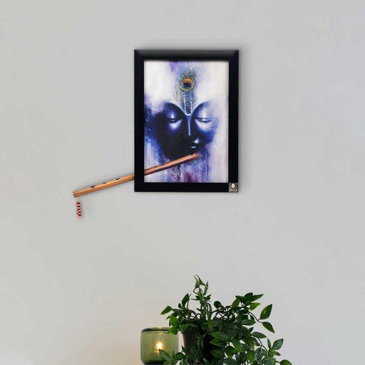 Buy Wall Art - Butter. Music, Love (Lord Krishna Wall Art) by ISAAKA on IKIRU online store