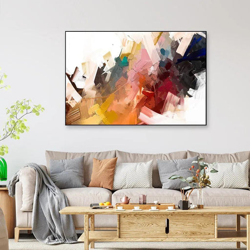 Buy Wall Art - Colour Splash Wall Painting | Wall Art For Home Decor by Handicrafts Town on IKIRU online store