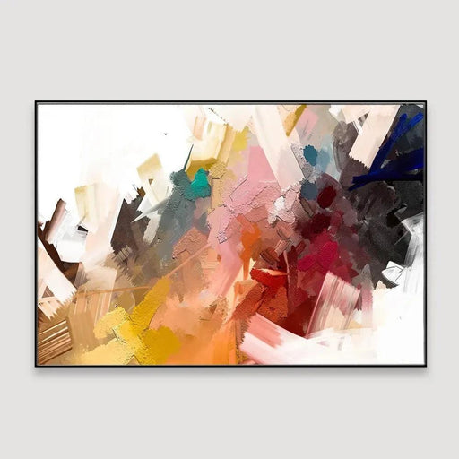 Buy Wall Art - Colour Splash Wall Painting | Wall Art For Home Decor by Handicrafts Town on IKIRU online store