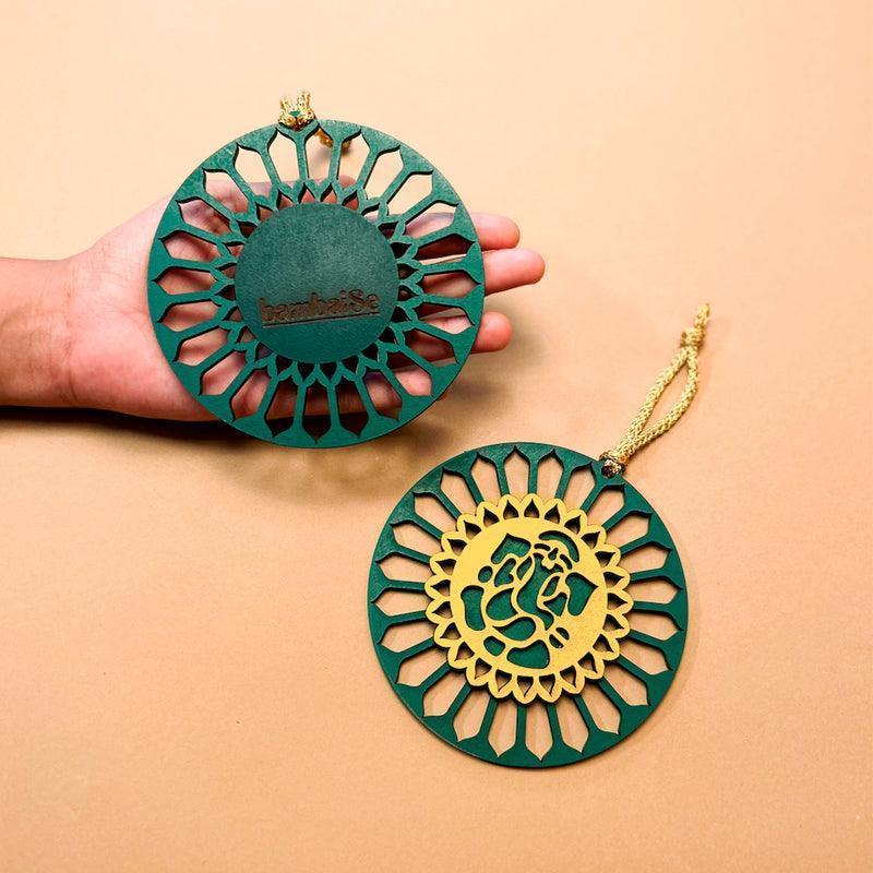 Buy Wall Art - Ganesh Mandala Wall Art by bambaiSe on IKIRU online store