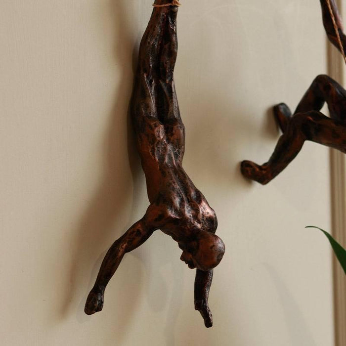 Buy Wall Art - Hanging Man by Arte Casa on IKIRU online store