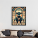 Buy Wall Art - The Sacred Cow - Pichwai Wall Print by Sowpeace on IKIRU online store