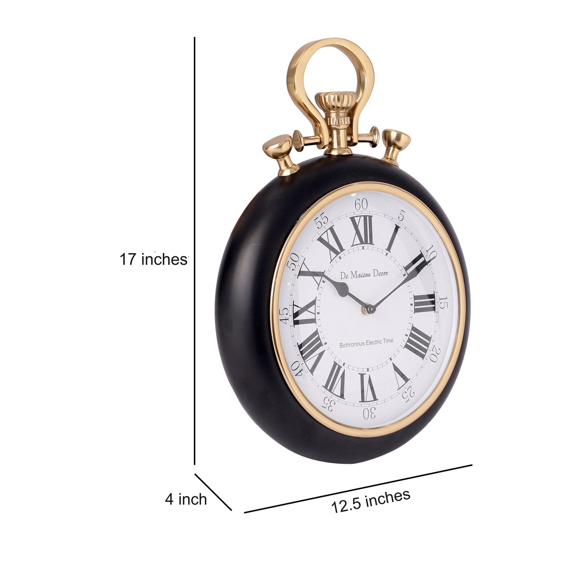 Buy Wall Clock - Sullivan the Wall Clock for Living Room | Home Showpiece by De Maison Decor on IKIRU online store