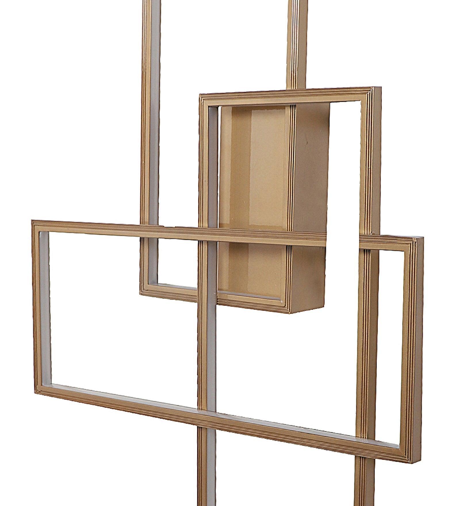 Buy Wall Light - Abstract Gold Aluminium Wall Light by ELIANTE by Jainsons Lights on IKIRU online store