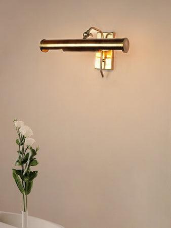 Buy Wall Light - Brass Antique Double Wall Picture Lamp Light For Living Room & Home by Fos Lighting on IKIRU online store