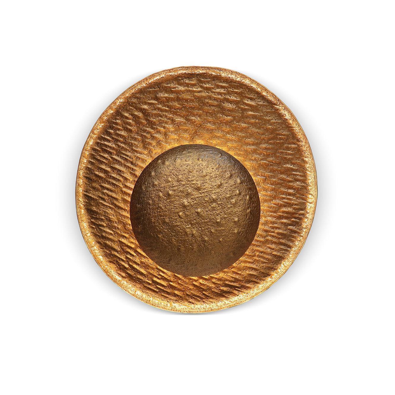 Buy Wall Light - Brass Finish Sufi Wall Lamp Light with Bulb For Indoor & Outdoor Decor by Home Blitz on IKIRU online store