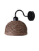 Buy Wall Light - Brown Metal String Bowl Wall Sconce Lamp Light For Home Decoration by Fos Lighting on IKIRU online store