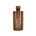 Buy Wall Light - Casa Brown Wooden Wall Light | Decorative Lamps by Symplify on IKIRU online store