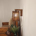 Buy Wall Light - Elegant Brown Wooden Wall Light by Symplify on IKIRU online store