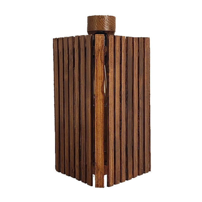 Buy Wall Light - Elegant Brown Wooden Wall Light for Living Room | Hanging Lamp by Symplify on IKIRU online store