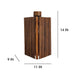 Buy Wall Light - Elegant Brown Wooden Wall Light for Living Room | Hanging Lamp by Symplify on IKIRU online store