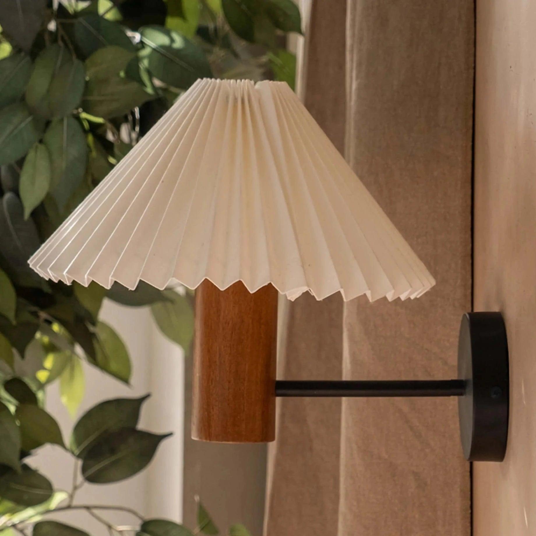 Buy Wall Light - Fanny Wall Lamp | Fancy Wooden Hanging Lights for Home Decor by Orange Tree on IKIRU online store