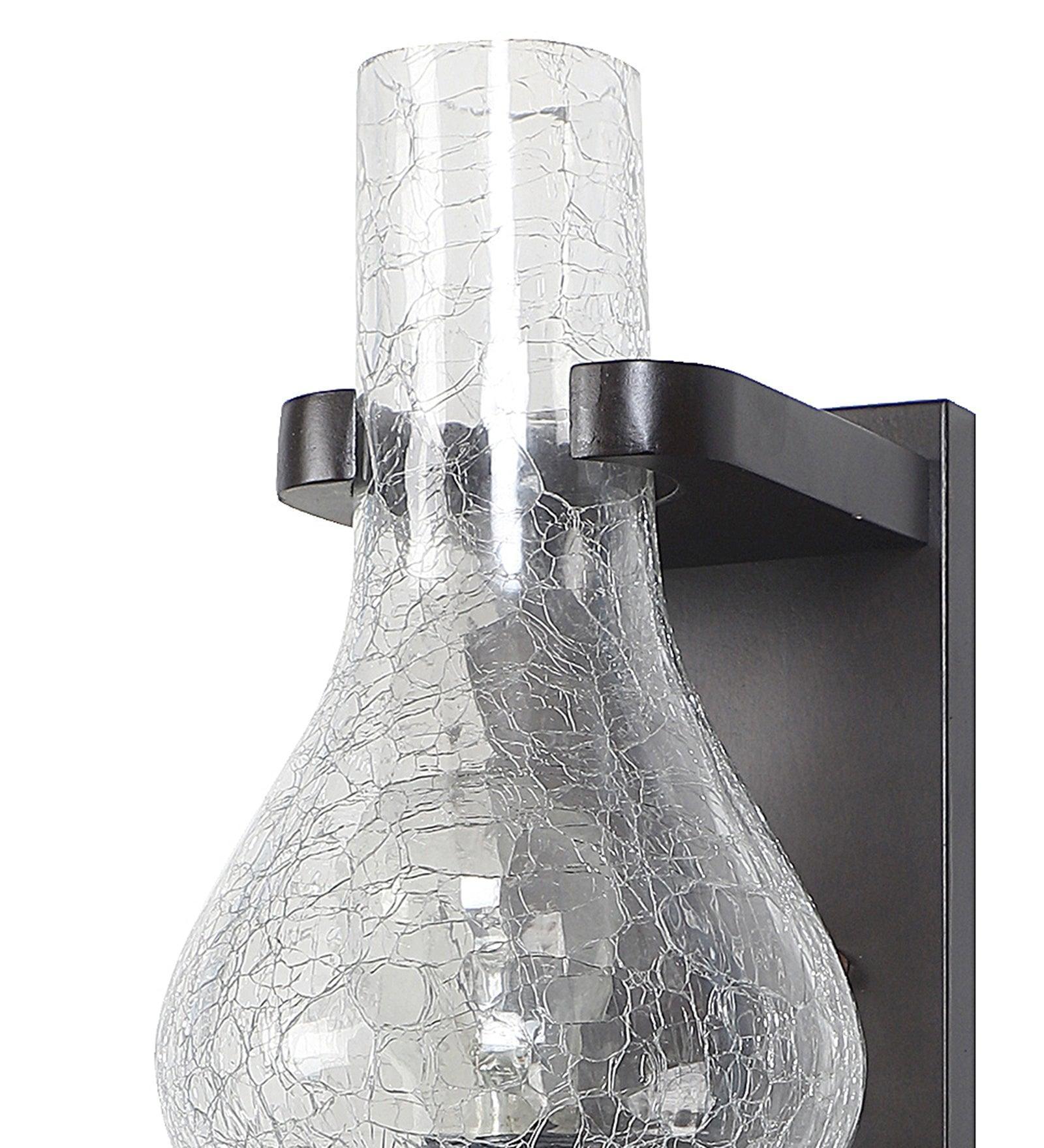 Buy Wall Light - Lampo Brown Wood & Glass Wall Mount Light For Living Room & Dining Room Decor by ELIANTE by Jainsons Lights on IKIRU online store