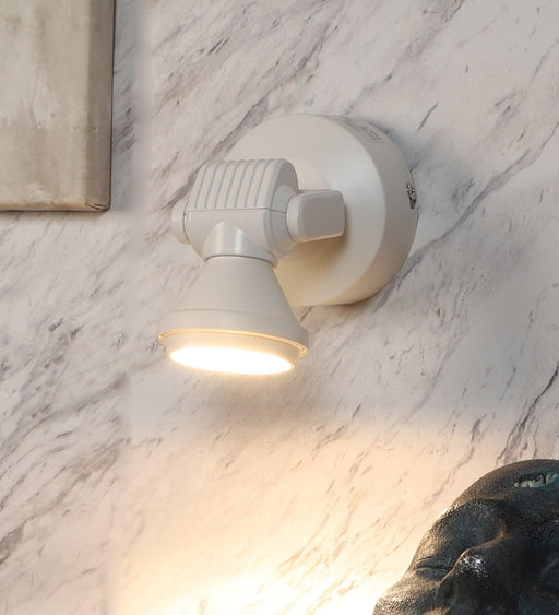 Buy Wall Light - Minimal White Metallic Wall Light Lamp For Home & Office Decor by ELIANTE by Jainsons Lights on IKIRU online store