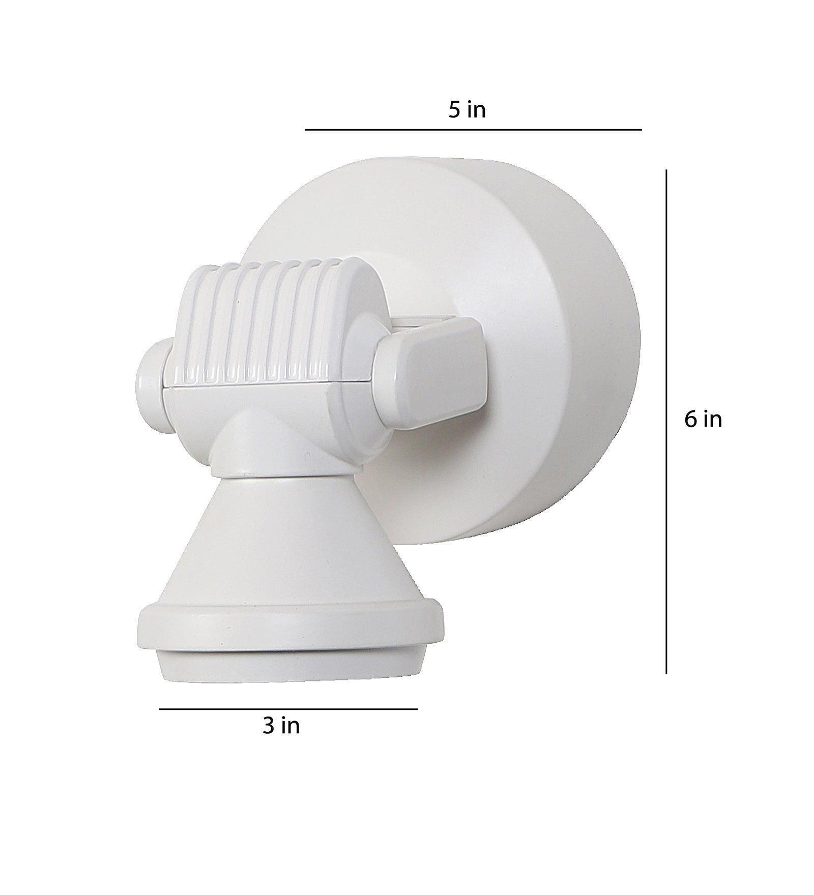 Buy Wall Light - Minimal White Metallic Wall Light Lamp For Home & Office Decor by ELIANTE by Jainsons Lights on IKIRU online store