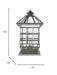 Buy Wall Light - Regal Hut Shaped Beveled Single Outdoor Gate Light | Post Lamp For Home Decor by Fos Lighting on IKIRU online store