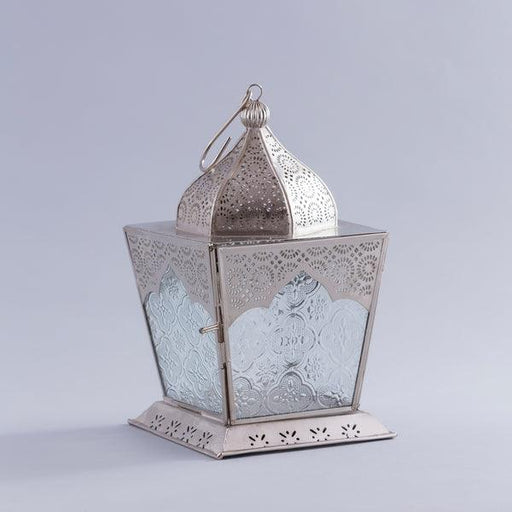 Buy Wall Light - Silver Hanging Tea Light Holder | Decorative Lantern For Home Decor by Indecrafts on IKIRU online store