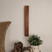 Buy Wall Light - Slimline Brown Wooden LED Wall Light by Symplify on IKIRU online store