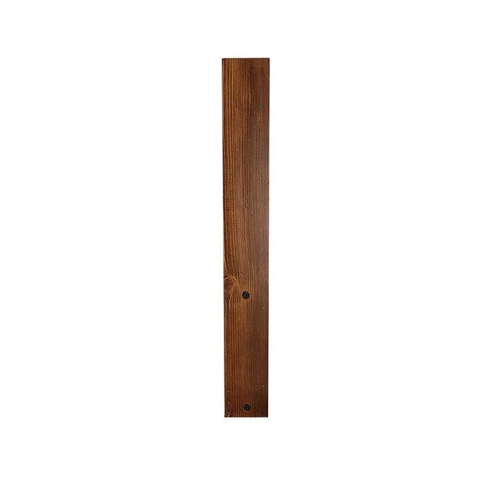 Buy Wall Light - Slimline Brown Wooden LED Wall Light by Symplify on IKIRU online store